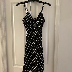 Black and white polka dot dress. Brand new never worn